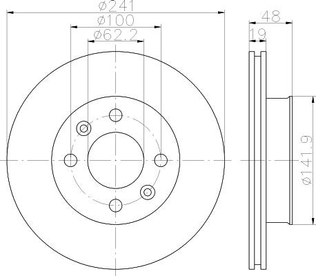 NF PARTS Jarrulevy NF1111431